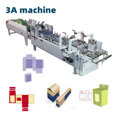 4.5kw Machine de collage de colle froide soluble dans l'eau pour le pliage et la colle automatique ZH800