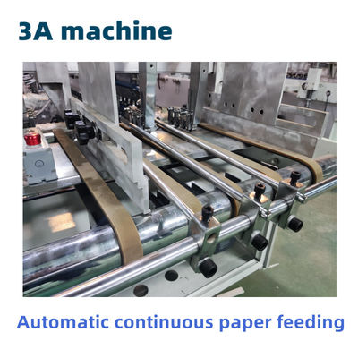 4.5kw Machine de collage de colle froide soluble dans l'eau pour le pliage et la colle automatique ZH800