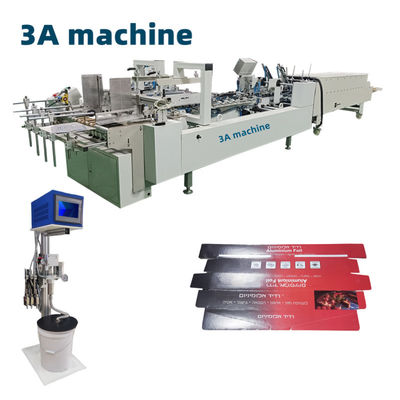 CQT-800 Machine automatique de collage pour papier d'aluminium et boîte d'emballage en papier d'étain