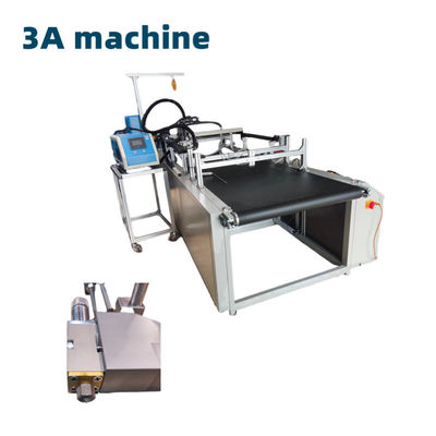 Machine automatique de collage des dossiers en carton avec fonctionnement facile et matériau d'emballage en bois