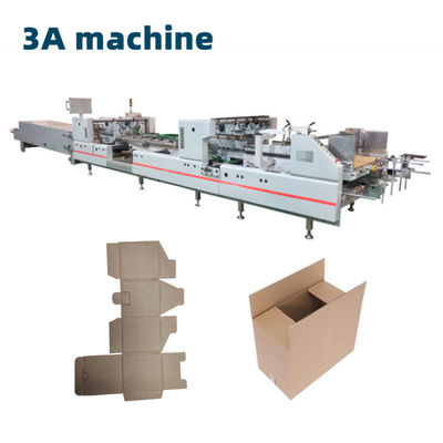 CQT-1300 Machine automatique de collage de boîtes ondulées pour le pliage et le collage de 4 à 6 coins