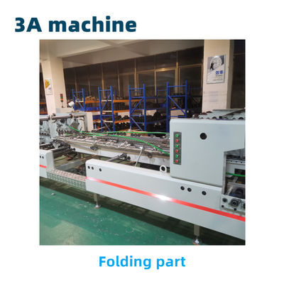 CQT-1300 Machine automatique de collage de boîtes ondulées pour le pliage et le collage de 4 à 6 coins
