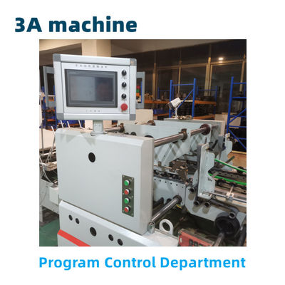Facile à utiliser CQT-1300 Machine de colle automatique de dossier pour boîte plate boîte en carton