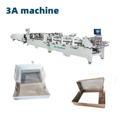 Machine à plier les cartons à grande vitesse CQT-850 avec 14m*1.3m*1.4m Dimensions et 350 m/min Vitesse