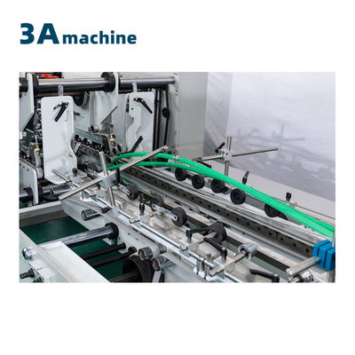 Machine à plier les cartons à grande vitesse CQT-850 avec 14m*1.3m*1.4m Dimensions et 350 m/min Vitesse