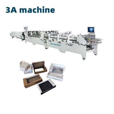 Largeur maximale utilisable de 1200 mm CQT-850 machine à coller des dossiers pour le pliage automatique à 4 coins