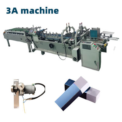 Machine à coller des dossiers de colle à base de colle soluble dans l'eau pour la production rapide et de boîtes en carton