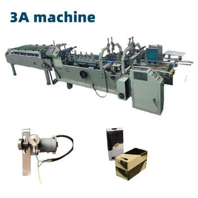 Facile à utiliser CQT580-UV machine à coller des dossiers à grande vitesse pour l'impression de boîtes en carton