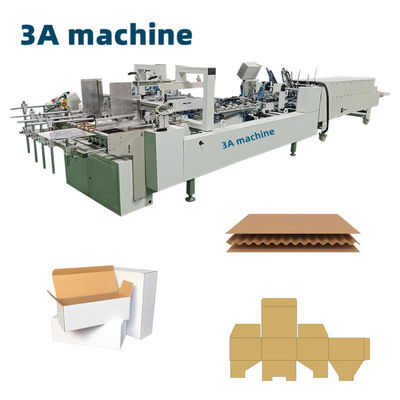 Machine à coller automatique pneumatique CQT-800WK-2 carton carton carton ondulé
