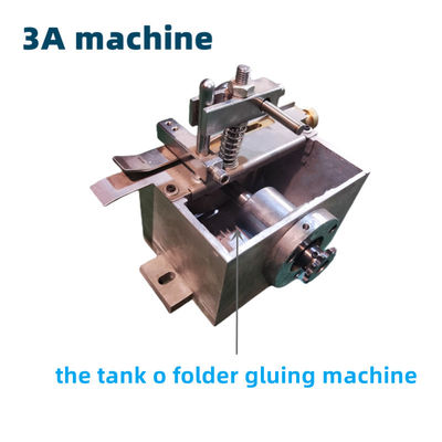 Machine automatique d'ajout de colle pour le carton de carton colleur pliant à fonder à chaud la colle de la boîte de collage machine