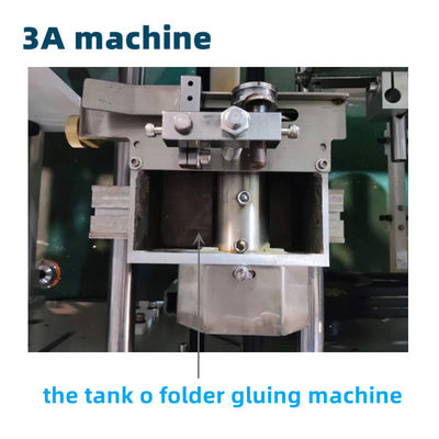 CQT-machine automatique de colle pour boîtes à dossiers de colle type d'emballage de boîtier et de fonctionnement facile