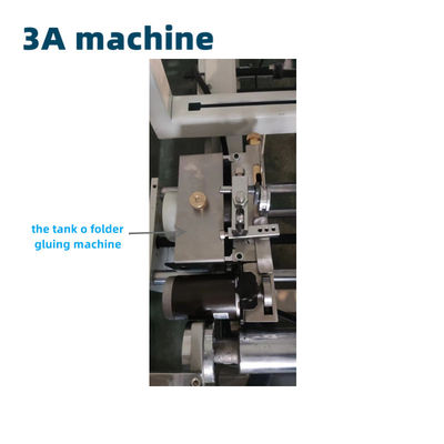 CQT-machine automatique de colle pour boîtes à dossiers de colle type d'emballage de boîtier et de fonctionnement facile
