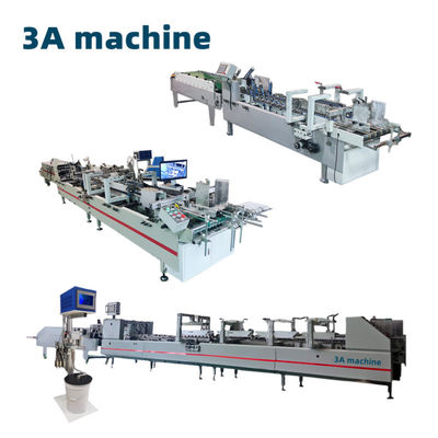 Machine à coller pour les dossiers de colle latéraux en ligne droite