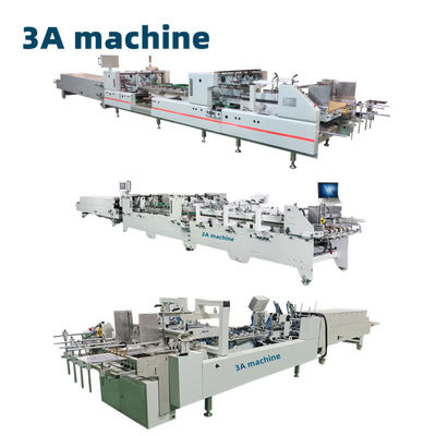 Machine de collage pneumatique de dossier professionnel pour 4/6 boîtes d'angle à entraînement pneumatique
