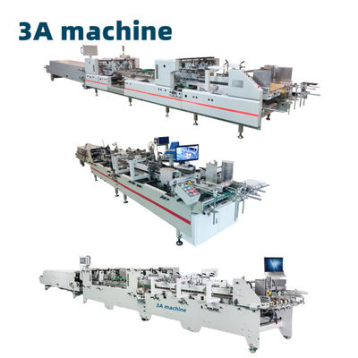 Machine à coller les dossiers de papier pour carton ondulé