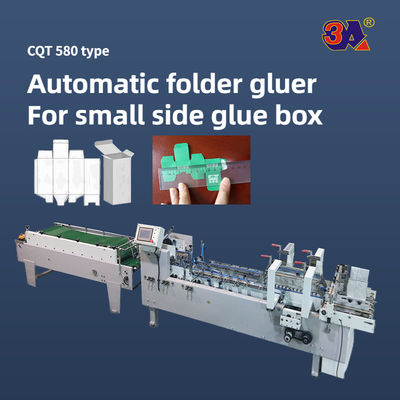 Machine à coller automatiquement des dossiers pour carton ondulé