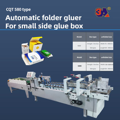 Machine à coller automatiquement des dossiers pour carton ondulé