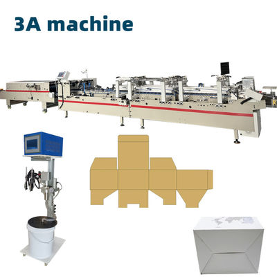 CQT-900 boîtes pliantes machine de type amélioré boîte pliante colle pour l'emballage de boîtes faciles