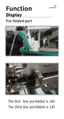 CQT-900 boîtes pliantes machine de type amélioré boîte pliante colle pour l'emballage de boîtes faciles