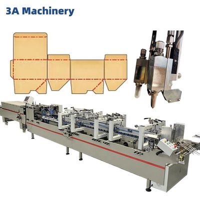 Facile à utiliser CQT-900 boîtes pliantes machine de verrouillage de collision